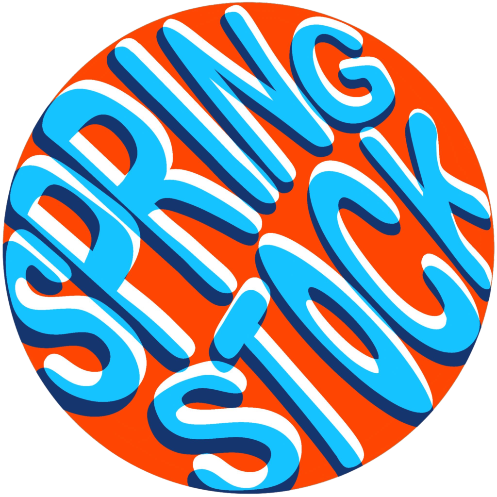 SpringStock Logo Red/Blue