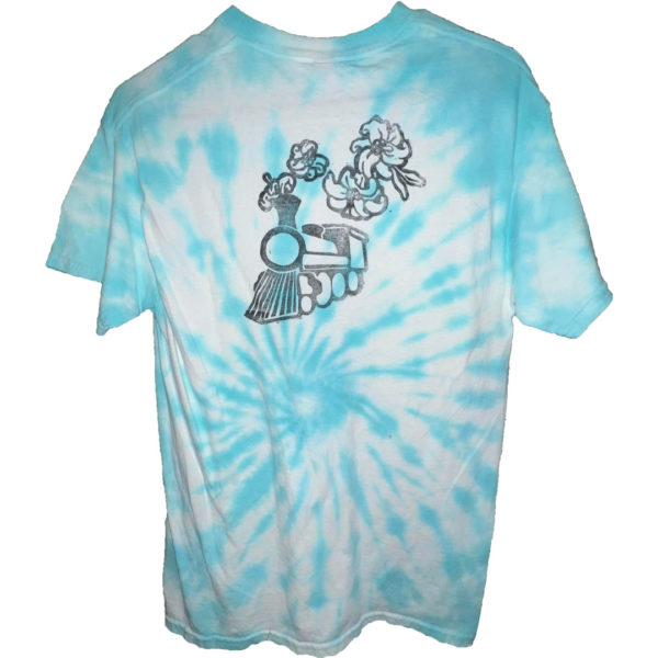 Back of Tie-Dye SpringStock Shirt