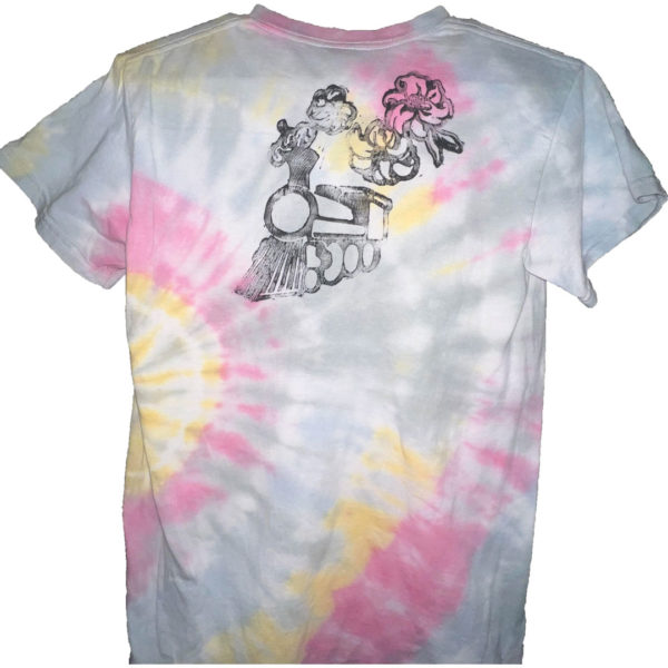 Back of Deluxe Tie-Dye SpringStock Shirt