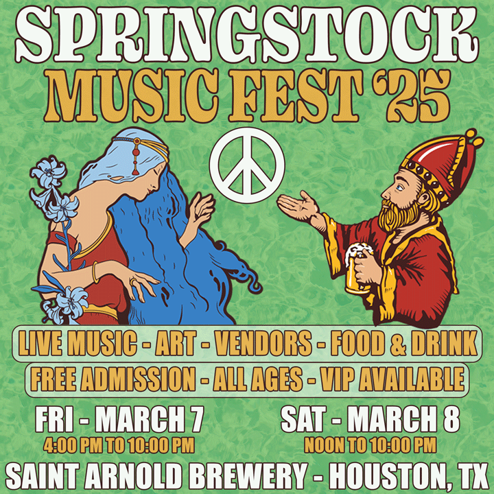 SpringStock Music Fest '25 Flier